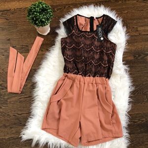 Lace Romper (NWT)